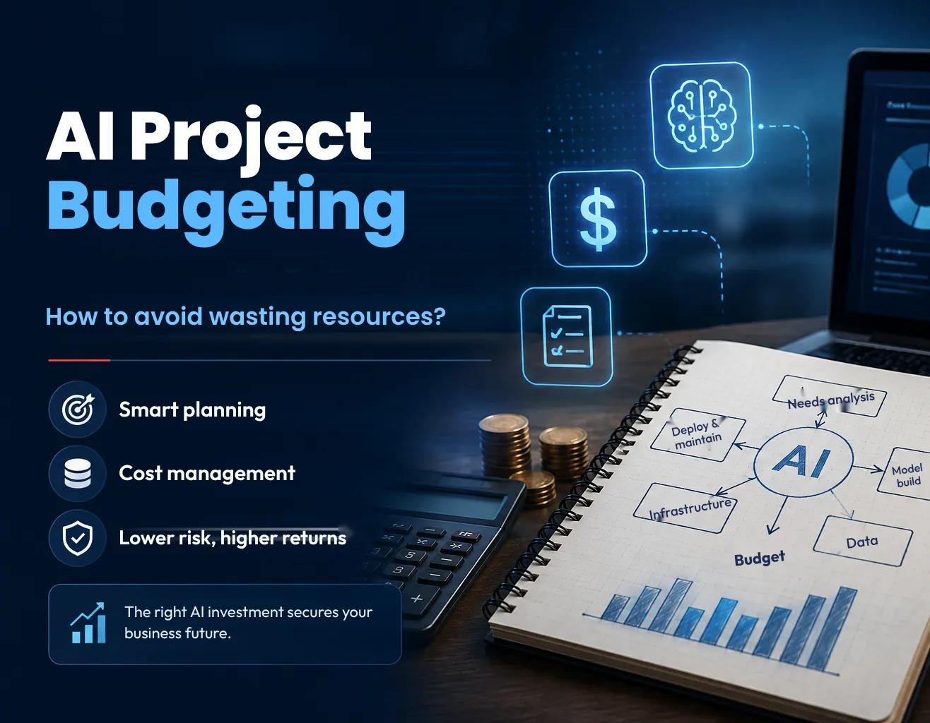 AI project budgeting and how to avoid wasting resources